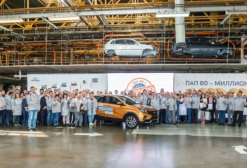 Fabrica Renault/AvtoVAZ de lângă Moscova. / Foto: Renault