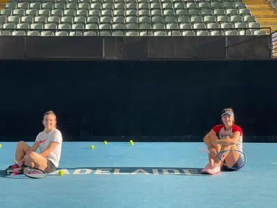 Simona Halep și Irina Begu/FOTO: Instagram