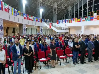 Campionatul Mondial de Șah pentru Juniori, organizat, în premieră, în România, în 2022. / Foto: FR Șah