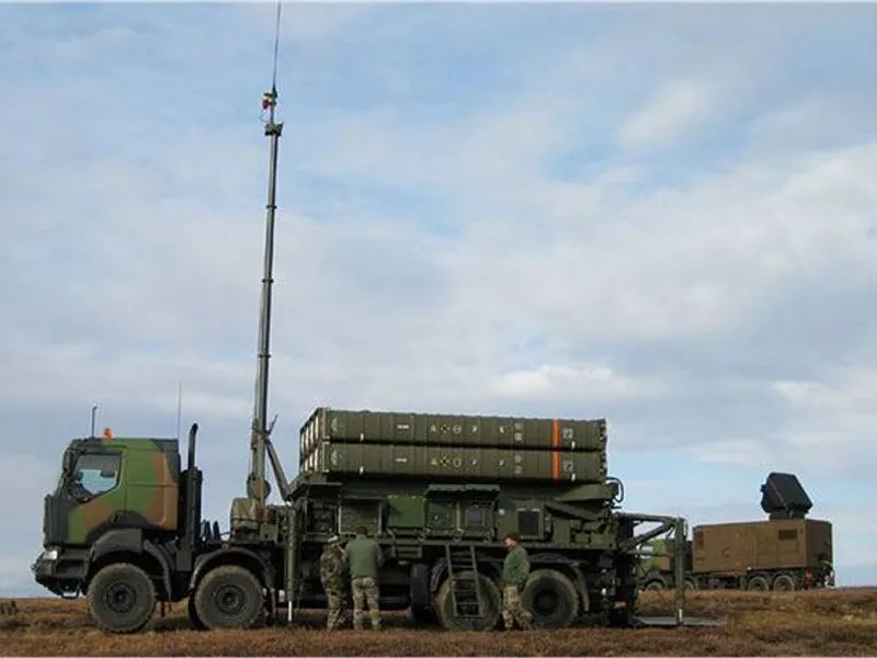 Sistem MAMBA SAMP/T, dislocat de forțele franceze în România. Foto:armyrecognition