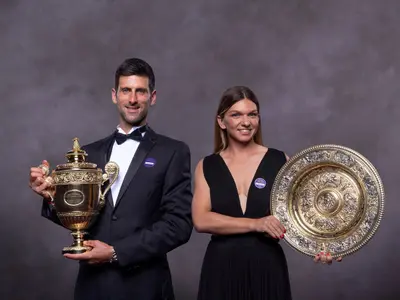 O altă jucătoare prinsă dopată, supărată pe Djokovic că e de partea Simonei Halep Foto: profimediaimages