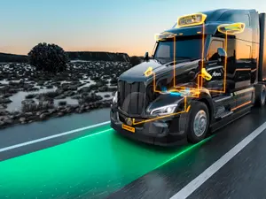 Echipe din România dezvoltă în premieră sisteme autonome de condus pentru transportul comercial (imagine cu caracter ilustrativ) - Foto: Continental