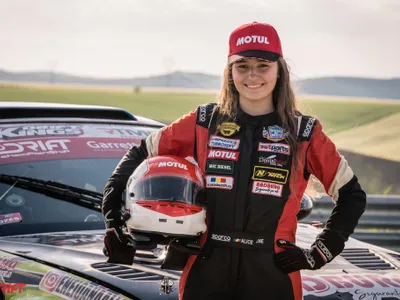 Alice Ene luptă în clasa greilor în cel mai puternic Grand Prix de drift din Europa. / Foto: Alice Ene, Facebook