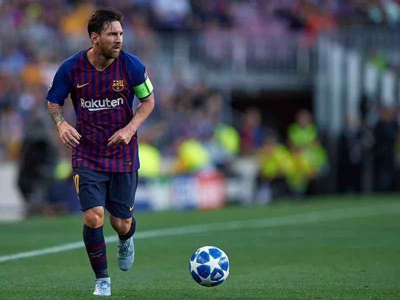 Lionel Messi a înscris trei goluri cu PSV. Foto Getty Images