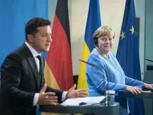 Merkel i-a dat un ultimatum lui Zelenski în problema Donbas/Foto: ukrgate