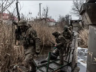 Mercenarii lui Putin își găsesc sfârșitul pe frontul din Bahmut/Foto: mil.in.ua