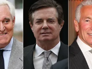 Paul Manafort, Roger Stone şi Charles Kushner (Foto: Twitter)