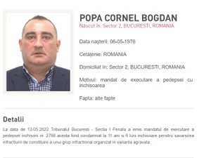 Încă o persoană dată în urmărire generală / FOTO: politiaromana.ro