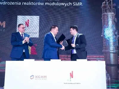 SN Nuclearelectrica SA și KGHM Polska Miedz SA, memorandum pentru proiecte de reactoare modulare Foto: NWR