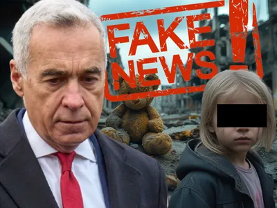 FAKE NEWS rusesc făcut de Călin Georgescu despre alocațiile copiilor ucraineni în România, DEMONTAT - Foto: Profimedia images