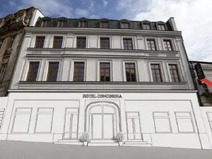 Hotelul Concordia își așteaptă redeschiderea după renovare - Foto: clubantreprenor.ro