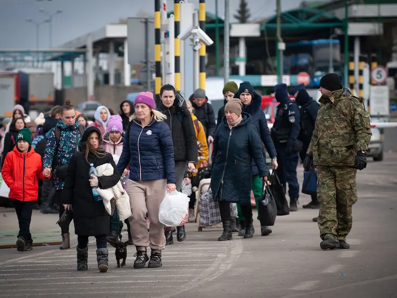 Aproximativ 3,14 milioane de ucraineni au fugit în Polonia după ce Rusia a invadat Ucraina. / Foto: euobserver.com