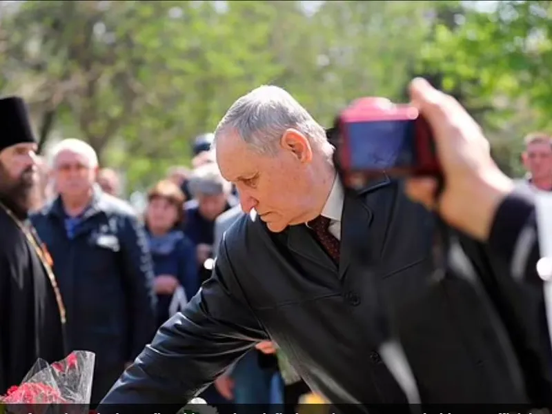 Rudele echipajului de pe nava-amiral Moskva au ridicat un monument neoficial/foto: fb