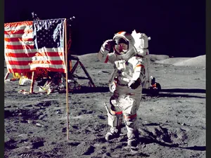 La 20 iulie 1969, nava spațială Apollo 11 a aselenizat/foto: profimedia