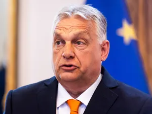 Viktor Orban, la întâlnirea de la Bratislava, cu omologul său slovac, Robert Fico - Foto: Profimedia Images