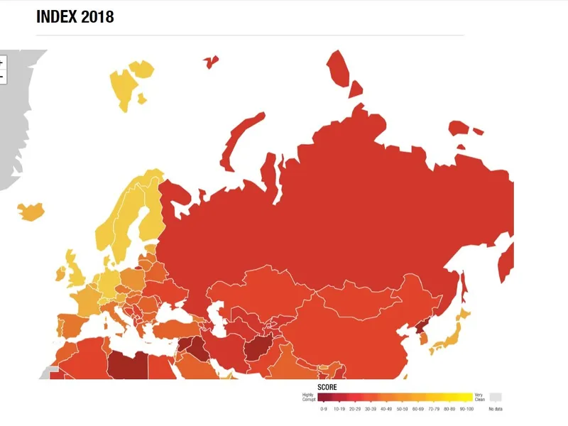 Indicele Transparency International 2019