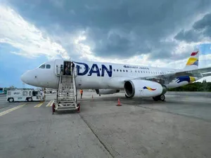 Dan Air se plânge că a suferit pierderi de 2,6 mil. € din cauza programului Aeroportului Brașov - Foto: Dan Air / Facebook