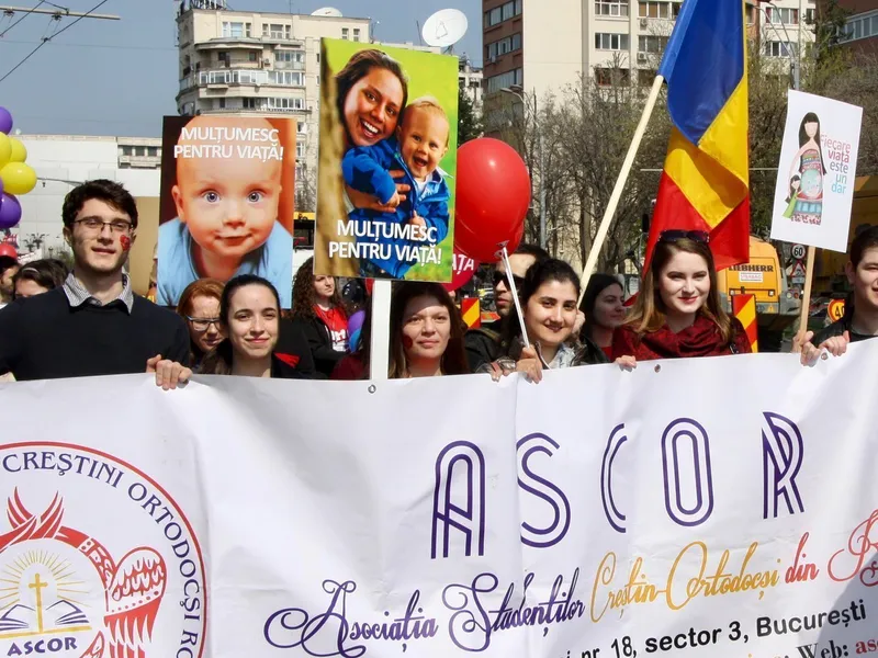 Marș pentru viață/FOTO: theblacksea.eu