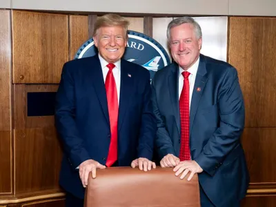 Mark Meadows și Donald Trump Foto: Facebook