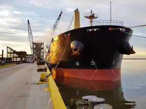 În acte, nava comercială Trudy transporta cretă. / Foto: marinetraffic.com