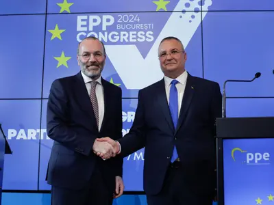 Manfred Weber: „Mă simt acasă la sediul PNL. Bucureștiul va fi capitala politică a Europei” - Foto: INQUAM Photos/ George Călin/ Imagine cu caracter ilustrativ