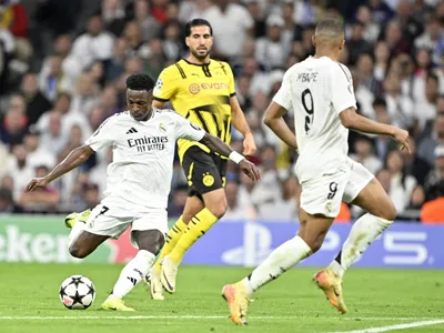 Real Madrid s-a trezit după ce a luat 2 goluri pe Bernabeu și a bătut Borussia Dortmund cu 5-2 - Foto: Profimedia Images