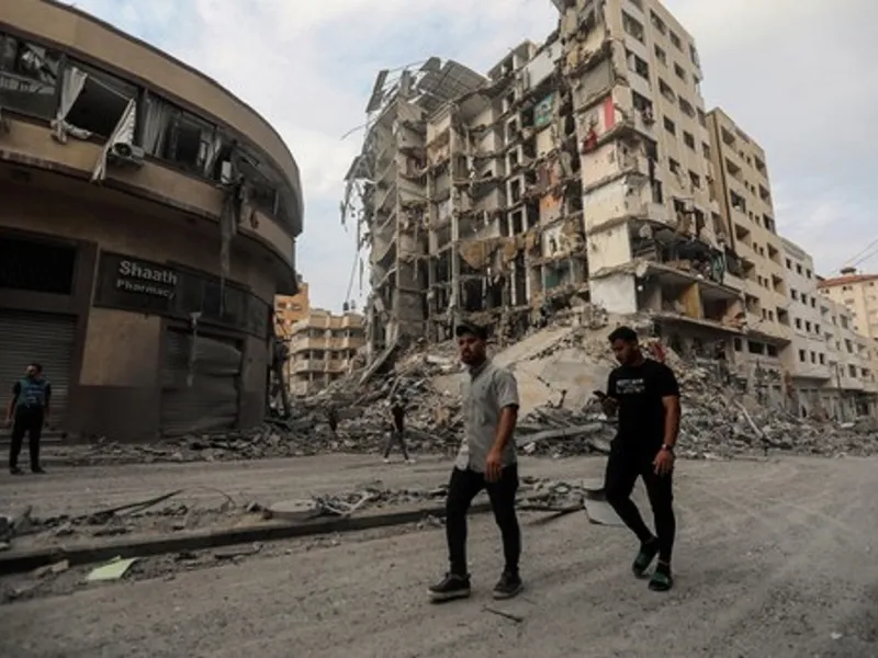 Ruine după bombardament în Israel Foto: Profimedia Images - rol ilustrativ