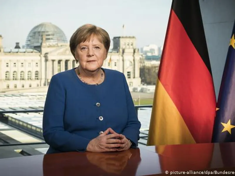 Angela Merkel, cancelarul Germaniei. Sursa: DW.com