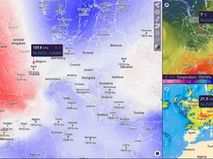 Furtuna Patricia se îndreaptă spre România Foto: twitter