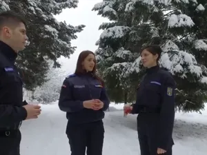 Captură din înregistrarea video a Jandarmeriei