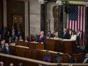 Donald Trump, în congresul american     Foto: Guliver/ Getty Images