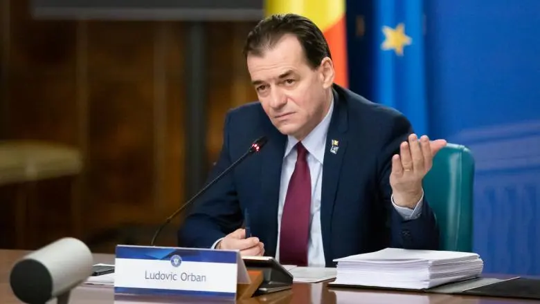 Preşedintele partidului Forţa Dreptei, Ludovic Orban- Foto: GOV.RO