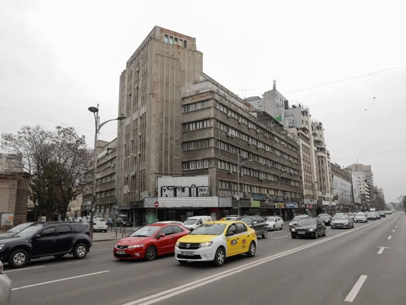 Blocul Patria, din centrul Capitalei - Foto: INQUAM PHOTOS/George Călin