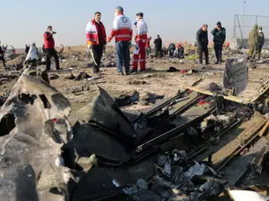 Un avion Boeing 737 al companiei Ukraine International Airlines, având la bord 180 de pasageri şi membri ai echipajului în ianuarie 2020 Foto: gettyimages