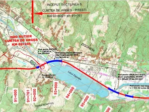 Start la lucrările pentru A1 Pitești-Curtea de Argeș. FOTO: Facebook/Cătălin Drulă