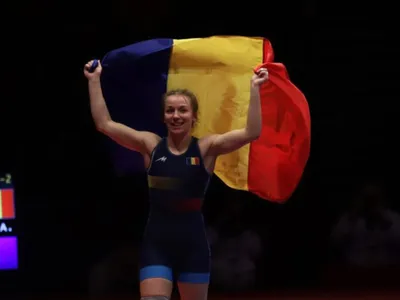 Luptătoarea Andreea Ana a cucerit medalia de aur la Campionatele Europene de la Bucureşti - Foto: Facebook