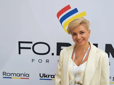 Iulia Hrițcu Andrieș,  viceguvernator al Regiunii Cernăuți Foto: Newsweek Romania