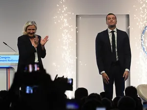 Jordan Bardella și Marine Le Pen- Foto: Profimedia Images