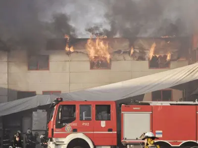 Explozie Popești Leordeni/Foto: captură video