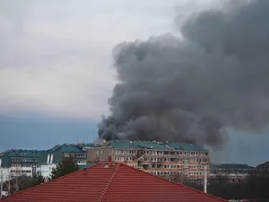 Alertă aeriană în capitala Ucrainei. Mai multe explozii fost auzite joi dimineața la Kiev - FOTO: Profimedia