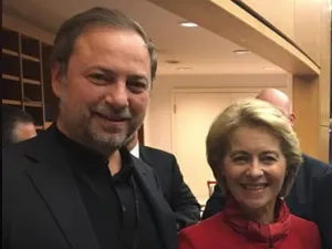 Dan Motreanu și Ursula von der Leyen, șefa CE/FOTO: facebook.com