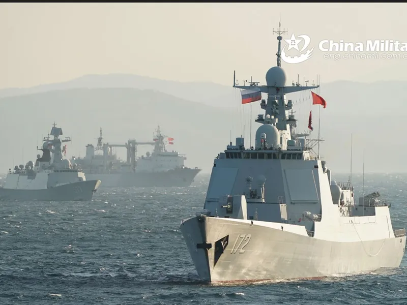 Rusia și China, exercițiu naval comun între 21-27 decembrie/Foto: China Military