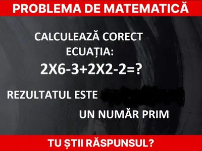 Problemă de matematică Foto: Newsweek