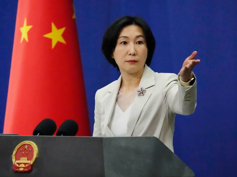 Purtătoarea de cuvânt a Ministerului de Externe, Mao Ning - Foto: Profimedia Images