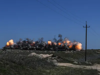 VIDEO Rusia a bombardat o bază militară din vestul Ucrainei, la numai 15 km de Polonia/FOTO: profimediaimages.com