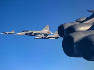 Avioane de luptă suedeze Gripen/foto: profimedia