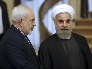 Zarif și Rouhani în centrul unui scandal la Teheran/Foto: insider me