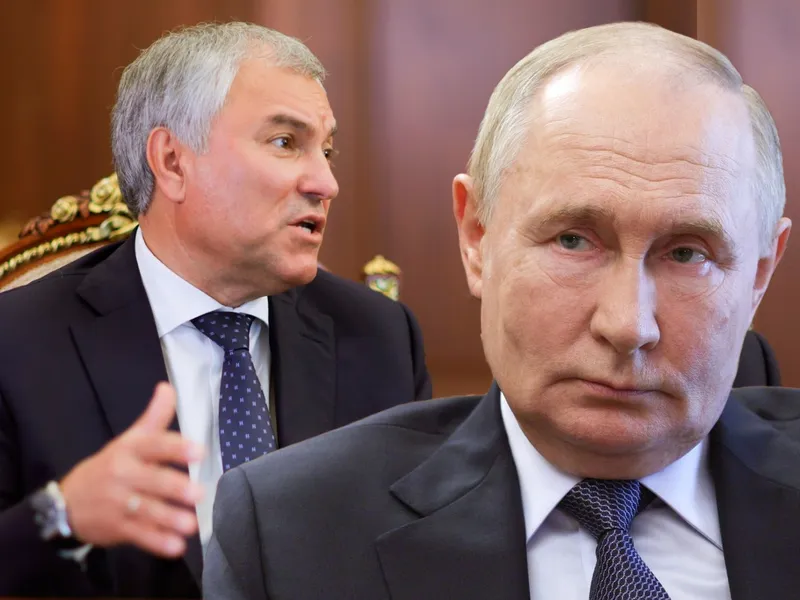 Volodin, mâna dreapta a lui Putin amenință Europa: "NATO deschide poarta războiului cu Rusia" - Foto: Profimedia images