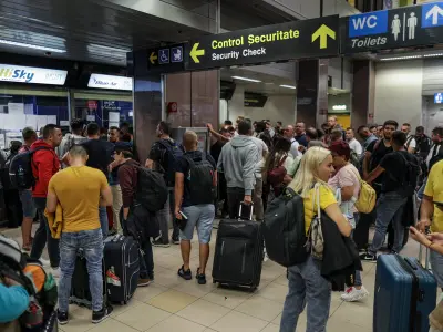 Plecări Aeroportul Otopeni / Foto: Inquam Photos / Octav Ganea