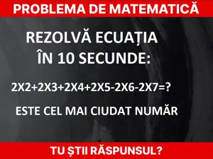 Problemă de matematică Foto: Newsweek